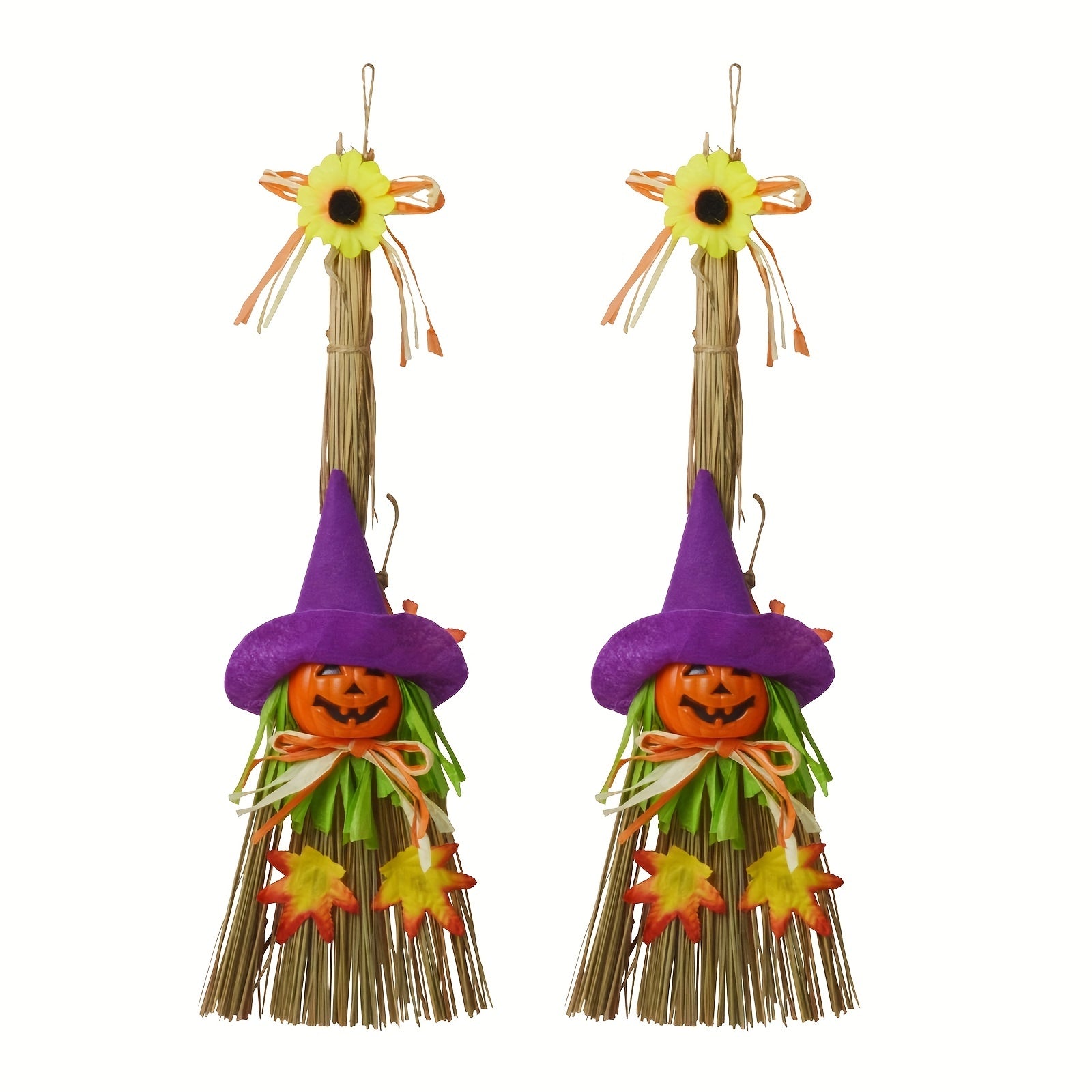 Witch Broom for Kids Halloween Role Play Props