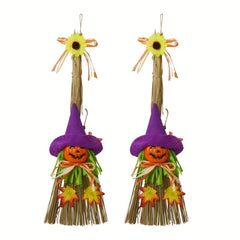 Witch Broom for Kids Halloween Role Play Props