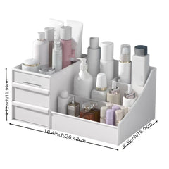 Large Capacity Cosmetic Storage Box Adjustable Jewelry Drawers