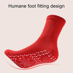 3 Pairs Self Heating Thermal Socks Warm Massage Women's Stockings