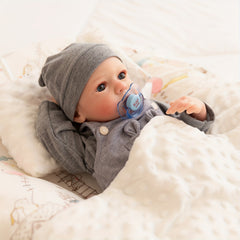 18" Reborn Baby Dolls Realistic Soft Body Newborn Christmas Gift for Kids