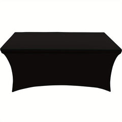 Polyester Tablecloth Elastic Table Cover Spandex Table Covers