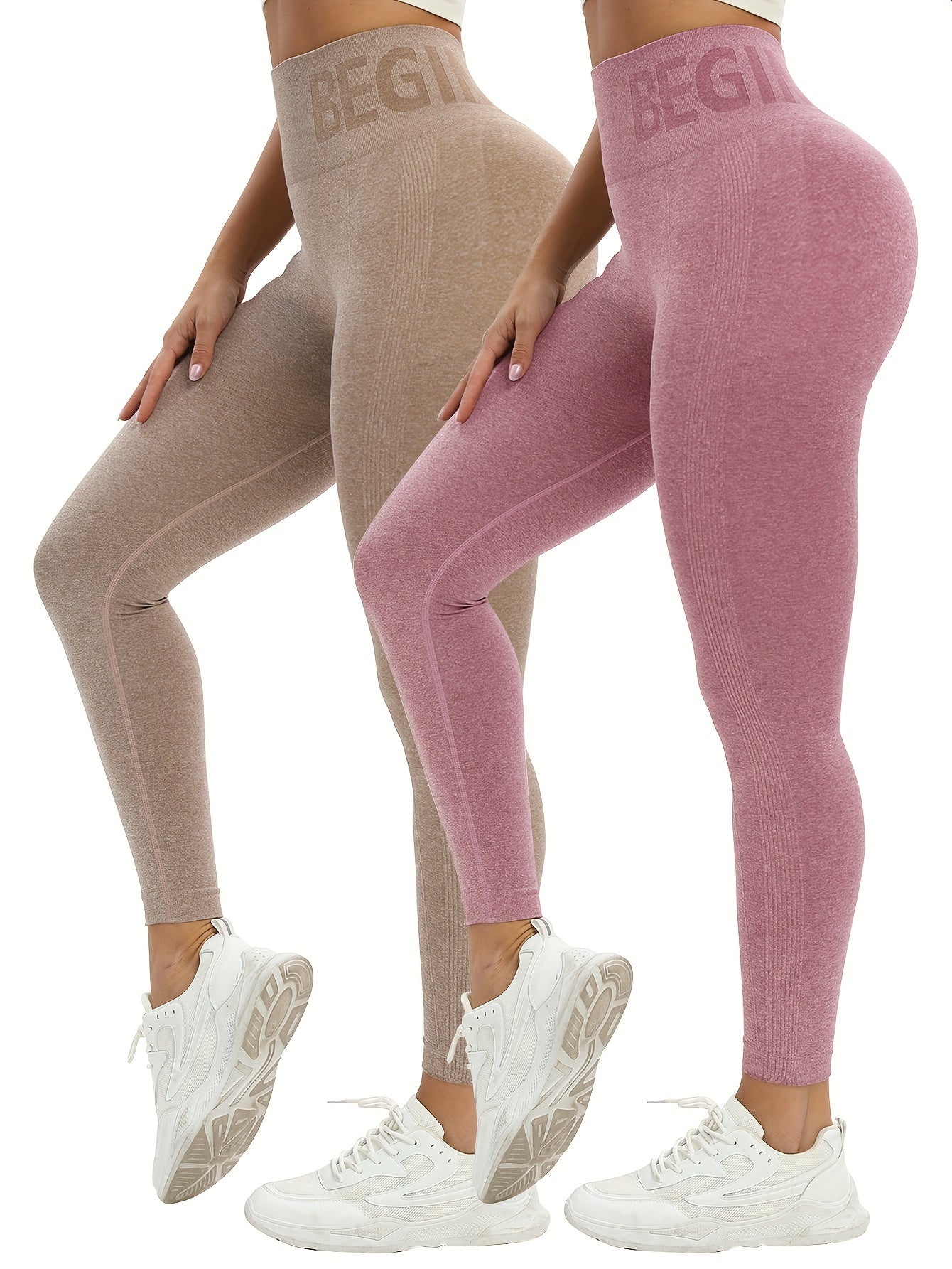 High Waisted Yoga Pants High Stretch Slimming Leggings Women's Activewear