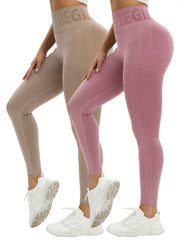High Waisted Yoga Pants High Stretch Slimming Leggings Women's Activewear