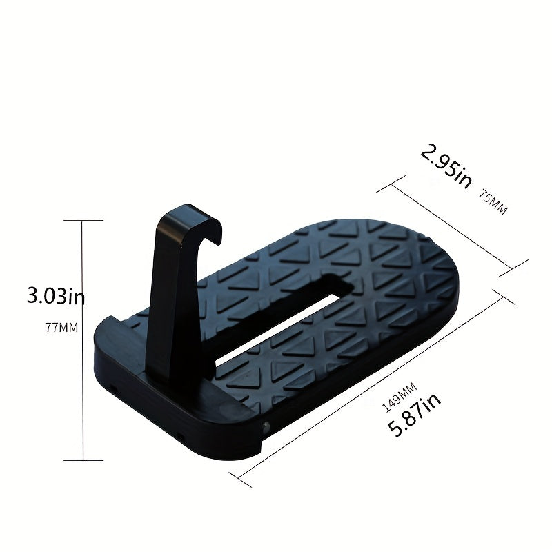 Car Door Step Foldable Roof Rack Glass Breaker Safety Hammer Easy Access
