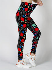 Geo Print Skinny Leggings Every Stretchy Leggings Women's