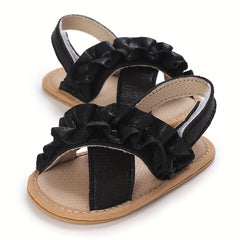 Breathable Open Toe Sandals for Baby Girls Lightweight Anti Slip Sandals