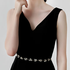 Faux Pearls Bridal Wedding Belt Accessories