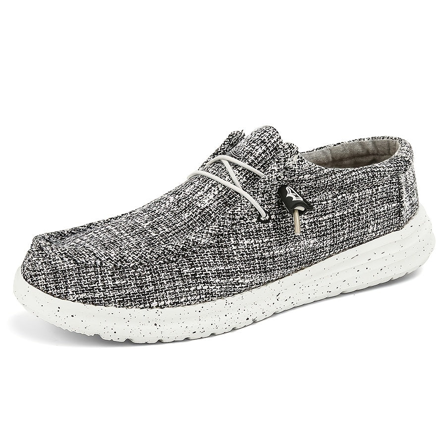 Women's Flat Canvas Shoes Slip On Loafers Casual Walking Shoes