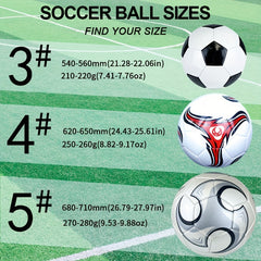 1pc Durable Soccer Ball Football For Outdoor Competition Training Entertainment