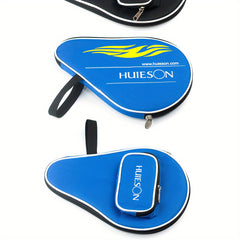 Table Tennis Racket Cover Gourd Shape Hold 3 Balls Protective Cover