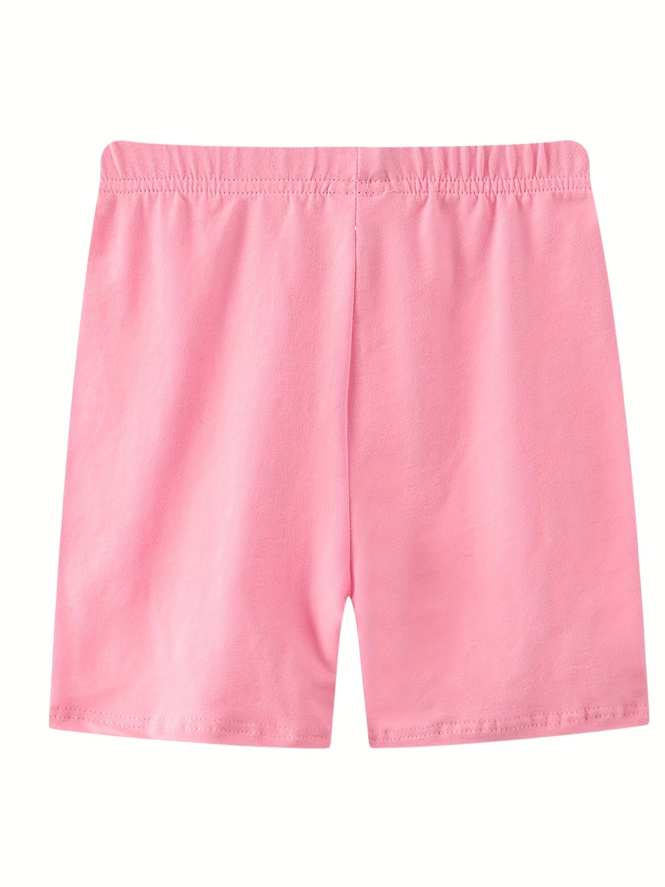 Girls Cotton Knit Shorts Comfortable Casual Pants For Kids Summer Beach