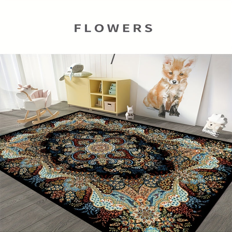Boho Anti Fatigue Kitchen Rugs Vintage Persian Kitchen Mat