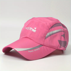 Quick Drying Mesh Baseball Cap Adjustable Sun Hat Lightweight Dad Hats
