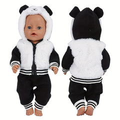 Doll Clothing Set for 17-18 inch Panda Shaped Dolls