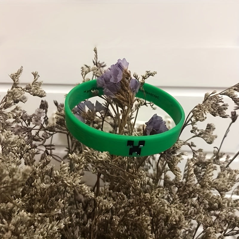 Creeper Bracelet Diamond Rubber Bracelet Gift For Boy And Girl Teenager