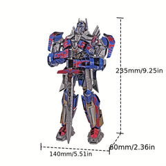 Movable Robot 3D Metal Assembly Model Puzzle DIY Making Gift