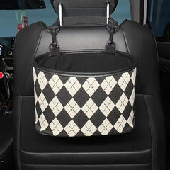 Car Storage Bucket Tissue Box Hanging Bag