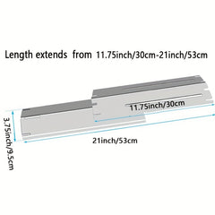 Adjustable Grill Heat Plate Shield Stainless Steel Heat Tent Flavorizer Bar Burn