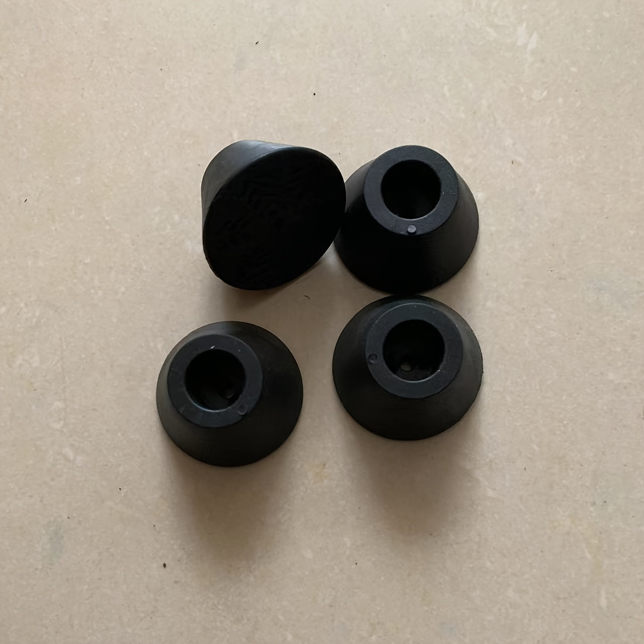 4pcs Non-slip Crutches Tips Hiking Stick Replacements