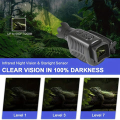 R7 Infrared Night Vision Monocular with Large Display Screen