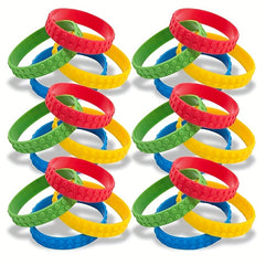 Silicone Wristband Building Blocks for Sports and Play