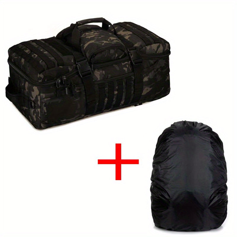 60L Multifunctional Mountaineering Travel Backpack MOLLE Duffel Bag