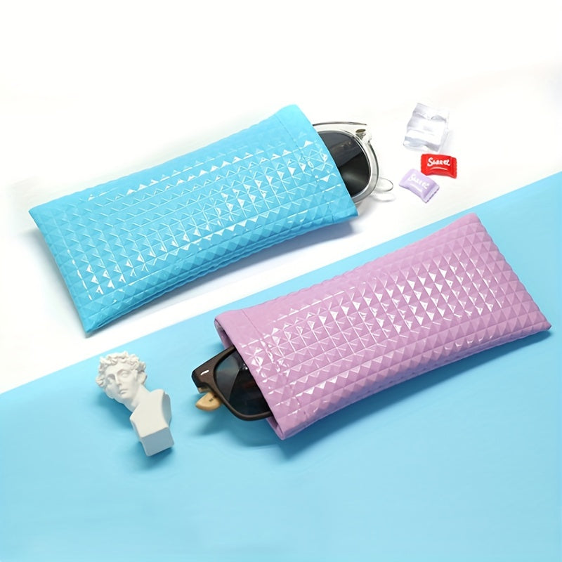 Men's Glasses Bag PVC Anti-stress Sunglasses Case