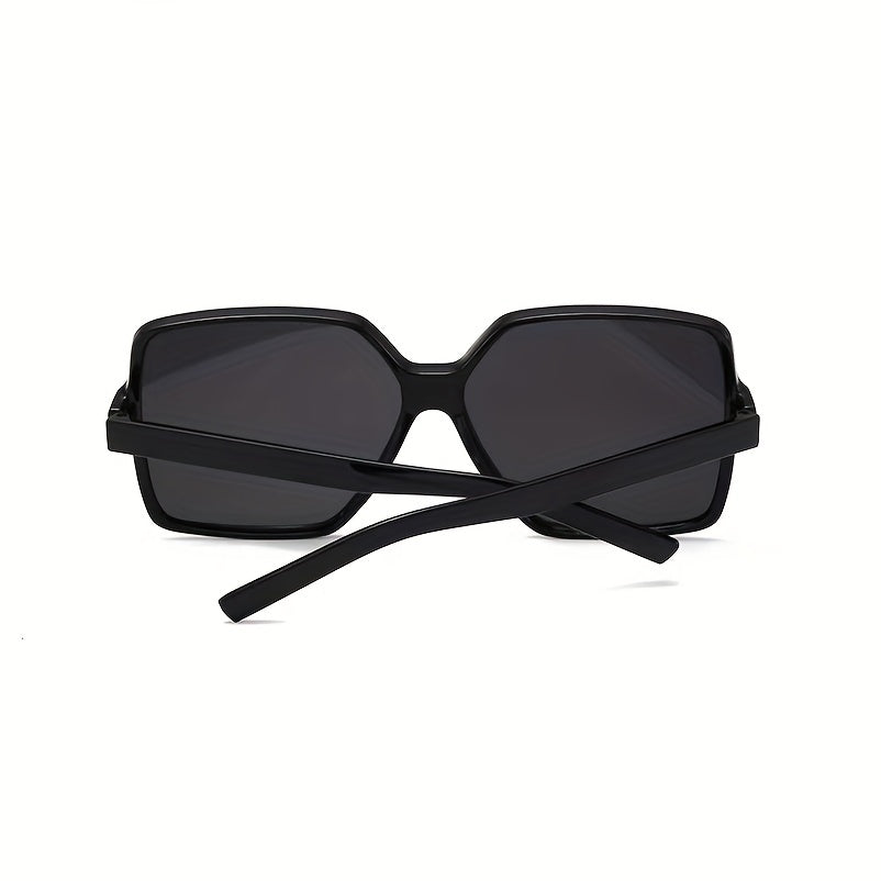 Oversized Square Sunglasses Casual Gradient Glasses UV400