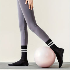 Women's Mid Tube Non-Slip Yoga Socks