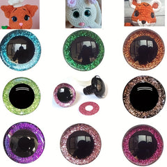 12mm 35mm Mixed Doll Eyes Plastic Safety Eyes DIY Doll Accessories