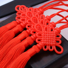 5pcs Chinese Knot Tassel Small Pendant Festive Tassel Ear Spring Pendant