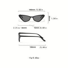 Triangle Cat Eye Sunglasses UV400