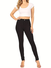 Skinny Denim Pants High Waist Zipper Jeans Women's Clothing
