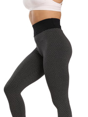 Honeycomb Seersucker Leggings for Women
