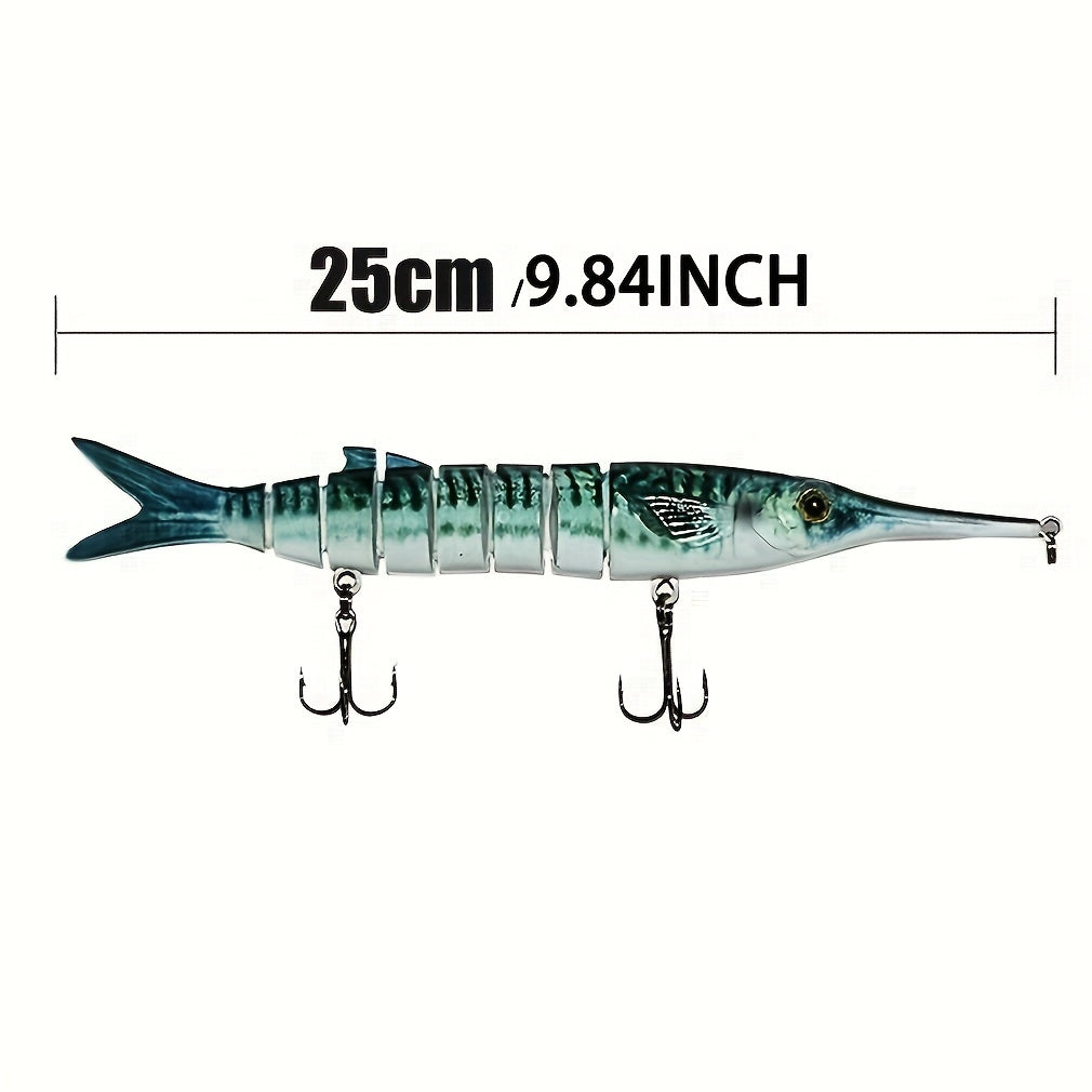 Realistic Fishing Lure High Plastic Bait for Bass Trout Various Species