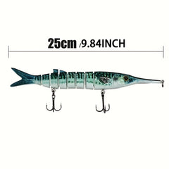 Realistic Fishing Lure High Plastic Bait for Bass Trout Various Species