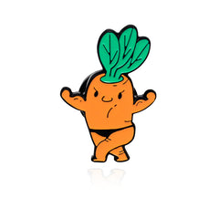 Carrot Brooch Fun Accessory for Kids and Adults Perfect Birthday Gift