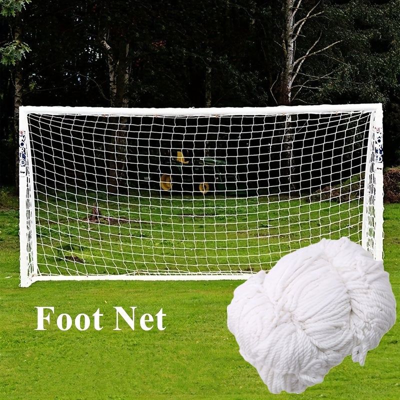 Standard Soccer Net Hand knitted Polyester Soccer Net For Sports Match Training