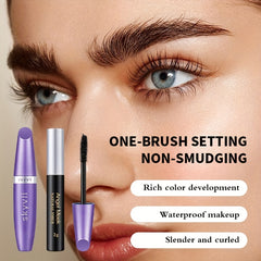 Fiber Mascara Set Waterproof Long Lasting Makeup