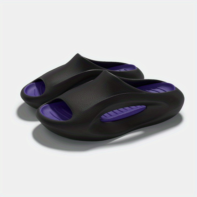 Men's Padded Outdoor Slides - Casual Walking Shoes