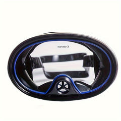 Wide View Diving Mask Anti-fog Leak Proof Tempered Glass Lens