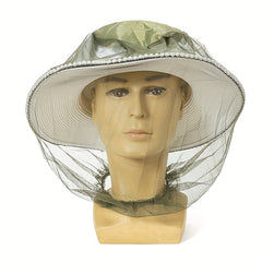 Camouflage Mosquito Fishing Hat for Outdoor Protection