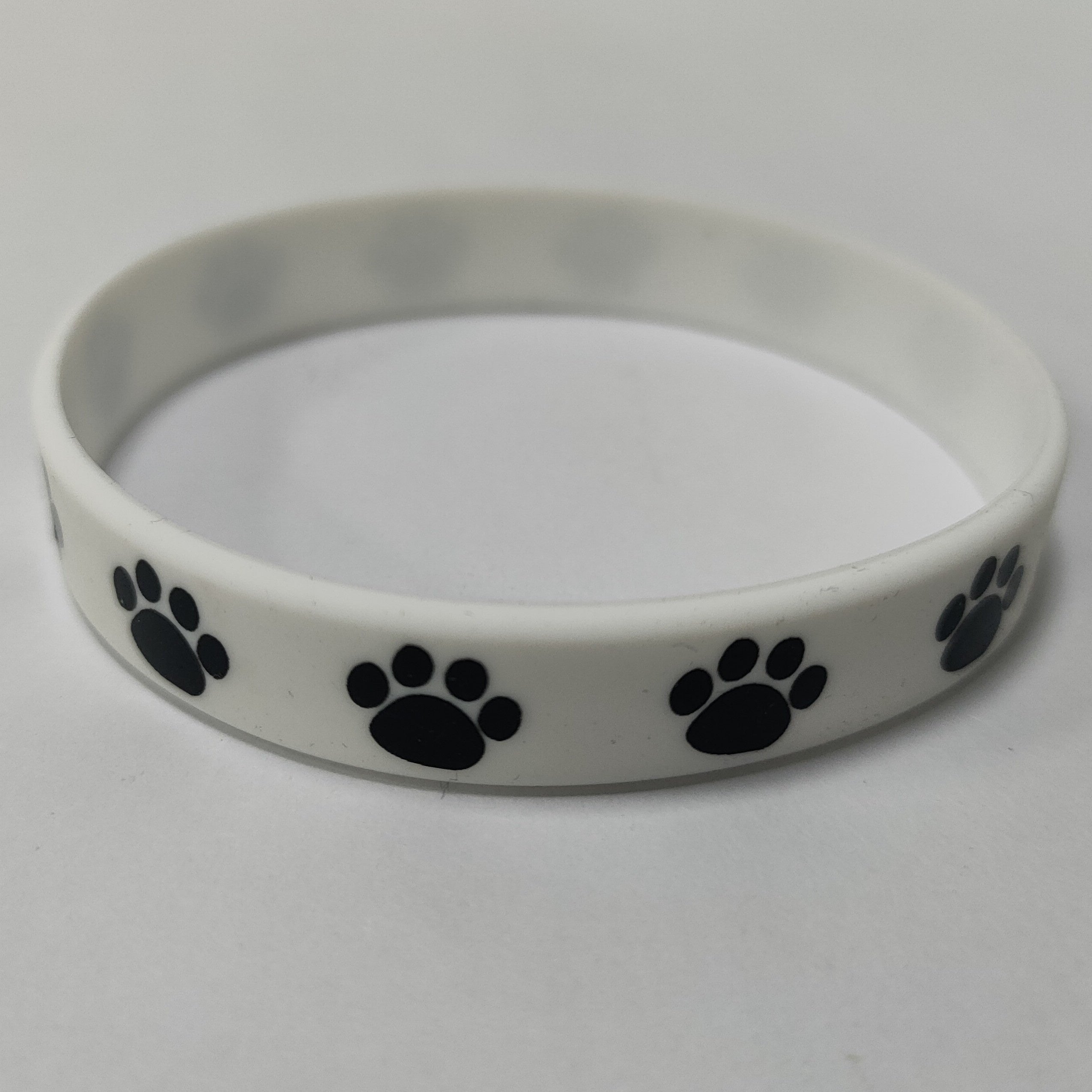 Animal Paw Print Wristband Silicone Bracelet Party Favors