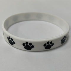 Animal Paw Print Wristband Silicone Bracelet Party Favors