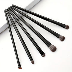 6pcs Soft Synthetic Eye Makeup Brushes Set for Eyeshadow Blending