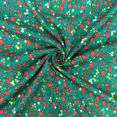 1yd Faux Cotton Fabric DIY Clothes Pants Dress Quilt Covering Fabric