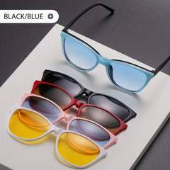 Dazzling Magnetic Clip Polarizing Sunglasses Cover