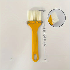 5pcs Plastic Paint Brush High Temperature Resistant Barbecue Hair Brush