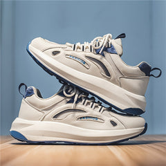 Men's Mesh Breathable Running Sneakers Elevator Shoes